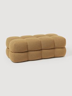 Gestoffeerde boucl&eacute; bank Ellie