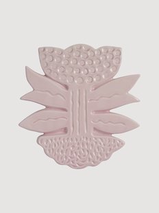 Handgemaakte panonderzetter Blume