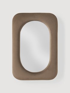 Wandspiegel Zola met fluwelen lijst
