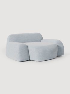 XL boucl&eacute; loungefauteuil Wolke