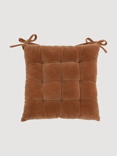 Fluwelen stoelkussen Cozy
