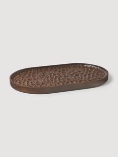 Decoratief dienblad Camila van acaciahout, B 45 cm