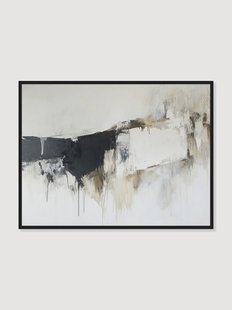 Ingelijste canvasdoek Raw Balance