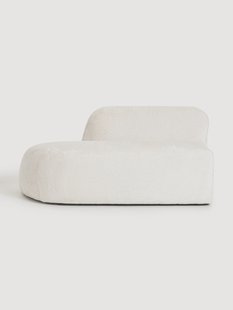 Teddy boucl&eacute; chaise-module Wolke