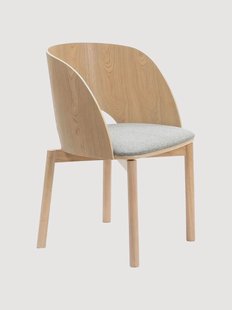 Houten stoelen Dam, 2 stuks