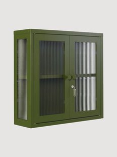 Wandvitrine The Kit van metaal