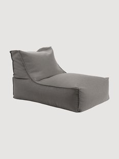 Outdoor zitzak Lounger Der Sundowner van olefine met beschermhoes