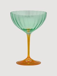 Champagneglazen Jazzy Arancia, 2-delig