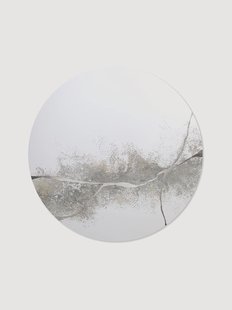 Handgemaakte decoratieve spiegel Kintsugi