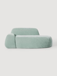 Bank Wolke (2-zits) met chaise longue