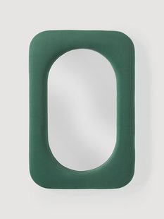 Wandspiegel Zola met fluwelen lijst