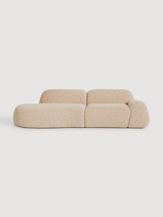 Modulaire boucl&eacute; chaise Wolke (3-zits)