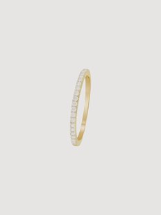 Geelgouden ring Alliance D&eacute;lice met diamanten