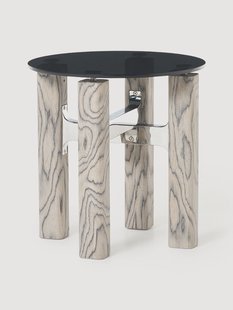 Bijzettafel Sam met glazen blad