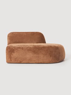 Teddy boucl&eacute; chaise-module Wolke