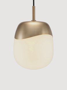Mondgeblazen hanglamp Spring