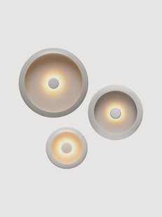 Dimbare LED outdoor wandlampen Oloha, 3-delig