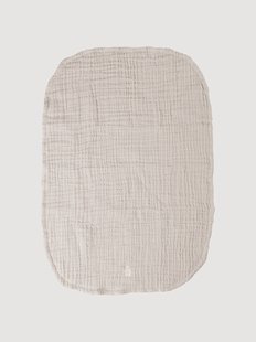 Mousseline doekjes Rose van biokatoen, 2-delig