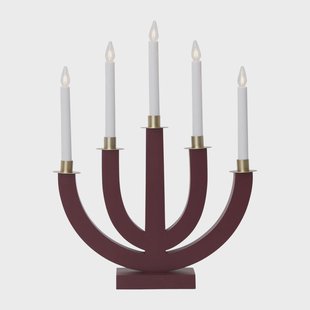 Star Trading Eli adventskandelaar Rood