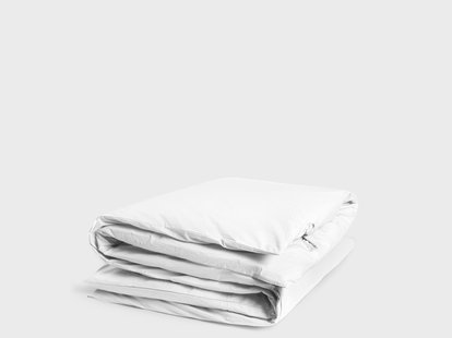 Yumeko Dekbedovertrek percal katoen pure white 140x200 100% biologisch en fairtrade katoen, percal geweven