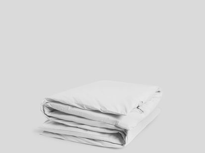 Yumeko Dekbedovertrek percal katoen pure white 260x240 100% biologisch en fairtrade katoen, percal geweven