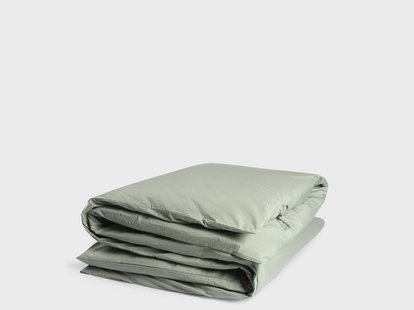 Yumeko Dekbedovertrek percal katoen jade green 240x220 100% biologisch en fairtrade katoen, percal geweven