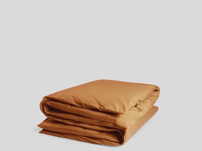 Yumeko Dekbedovertrek percal katoen ochre yellow 240x220 100% biologisch en fairtrade katoen, percal geweven