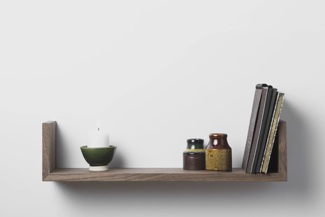 Wandplank Bend eikenhout | Woodfurniture