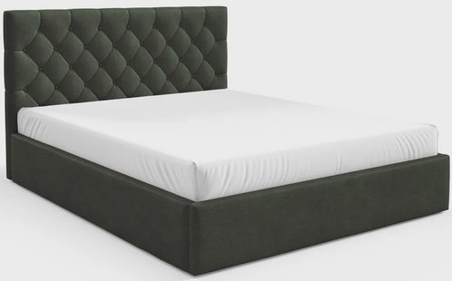 Bedframe 140x200 cm Aurelia fluweel met opbergruimte | NADUVI Collection
