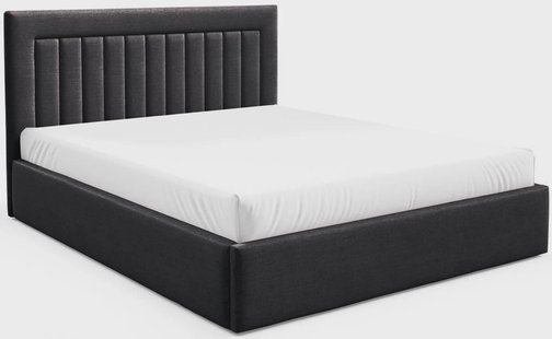 Bedframe 140x200 cm Alodie fluweel met opbergruimte | NADUVI Collection