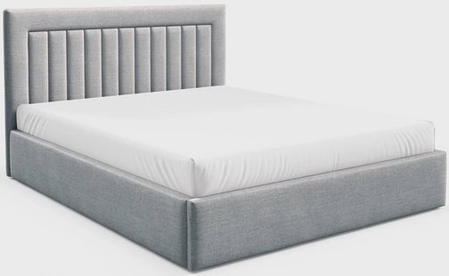 Bedframe 180x200 cm Alodie fluweel met opbergruimte | NADUVI Collection