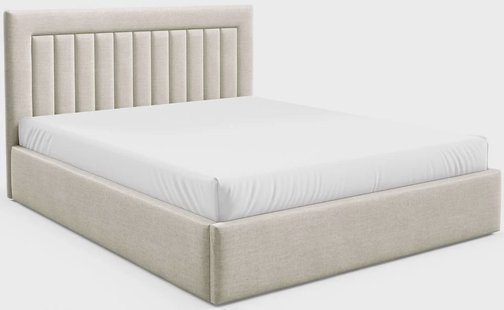 Bedframe 160x200 cm Alodie fluweel met opbergruimte | NADUVI Collection