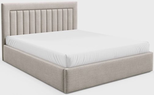 Bedframe 160x200 cm Alodie fluweel met opbergruimte | NADUVI Collection