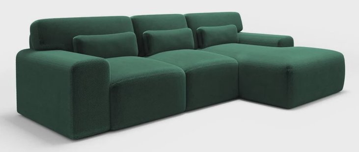 Hoekbank Pazano modulair rechts | NADUVI Collection