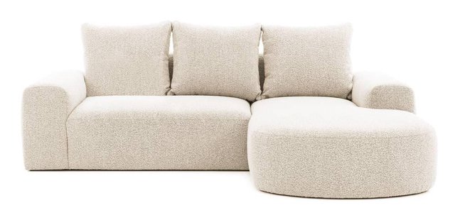 Hoekbank Monteri rechts bouclé | NADUVI Collection