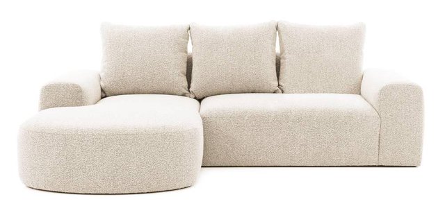 Hoekbank Monteri links bouclé | NADUVI Collection