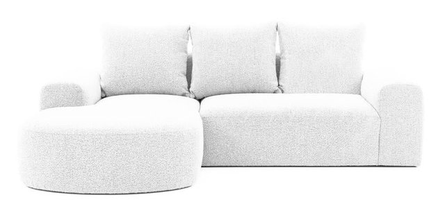 Hoekbank Monteri links bouclé | NADUVI Collection