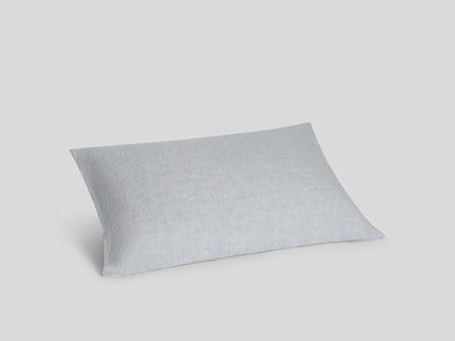 Yumeko Kussensloop gewassen linnen blue chambray 50x70 100% gewassen linnen