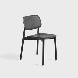 HAY Soft Edge 60 stoel Black waterbased lacquered oak