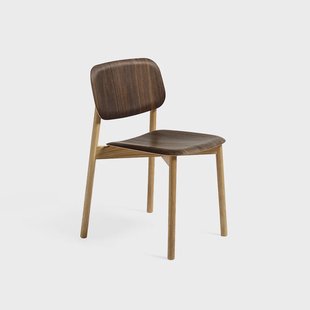 HAY Soft Edge 60 stoel Smoked oak–eiken onderstel