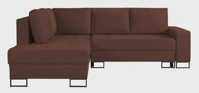 Slaaphoekbank Torbay chenille links | NADUVI Collection