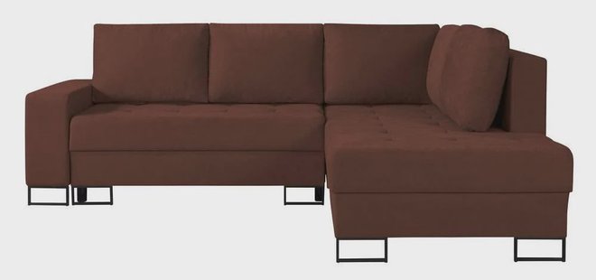 Slaaphoekbank Torbay chenille rechts | NADUVI Collection