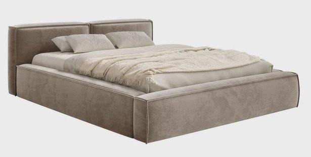 Bedframe Remera Slim velvet 140 x 200 cm | NADUVI Collection