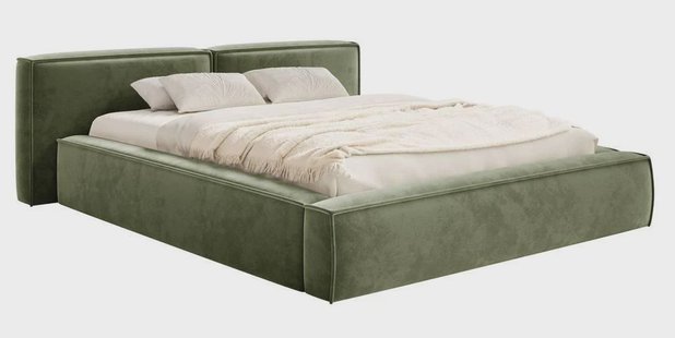 Bedframe Remera laag velvet 140 x 200 cm | NADUVI Collection