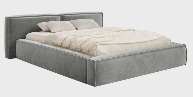 Bedframe Remera laag velvet 140 x 200 cm | NADUVI Collection