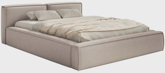 Bedframe Remera Slim chenille 200 x 200 cm | NADUVI Collection