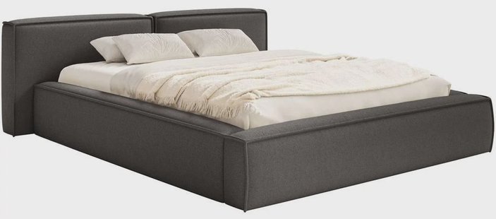 Bedframe Remera laag chenille 180 x 200 cm | NADUVI Collection