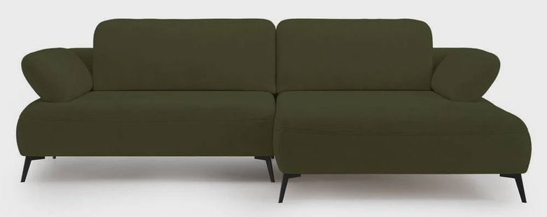 Slaaphoekbank Vally chenille rechts met opbergruimte | NADUVI Collection