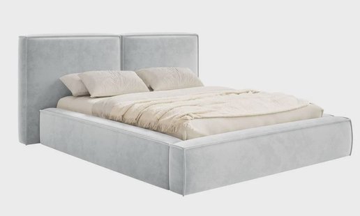 Bedframe Willa velvet 140 x 200 cm met opbergruimte | NADUVI Collection