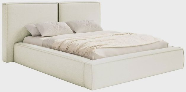 Bedframe Willa chenille 180 x 200 cm met opbergruimte | NADUVI Collection